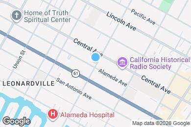 Map image of the property - 2065 Alameda Ave