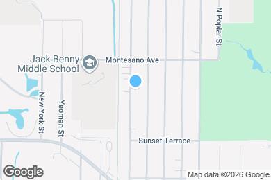 Map image of the property - 2309 Western Ave