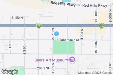 Map image of the property - 605 Place Student Housing & Co-Living