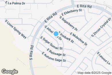 Map image of the property - 9049 E Orchid Vine Dr