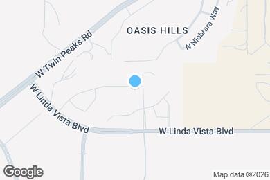 Map image of the property - 6127 W Calle Bilboa