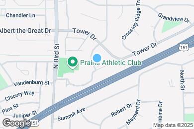 Map image of the property - 586 Athletic Way