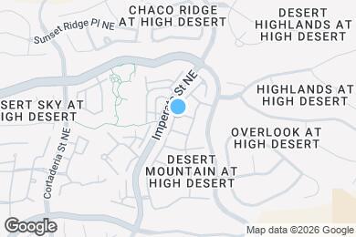 Map image of the property - 13200 Bighorn Rd NE