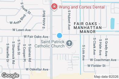 Map image of the property - 4510 S Manhattan Ave