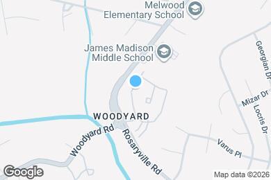 Map image of the property - 9603 Woodyard Cir