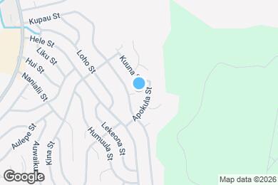 Map image of the property - 1368 Kuloaa Pl