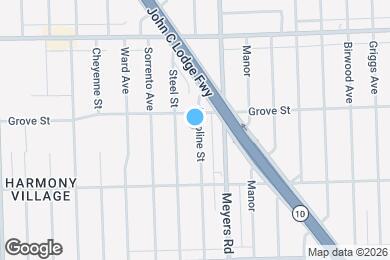 Map image of the property - 16621 Appoline St