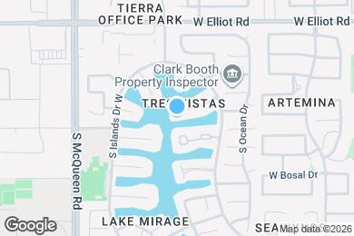 Map image of the property - 1401 W Sandpiper Dr