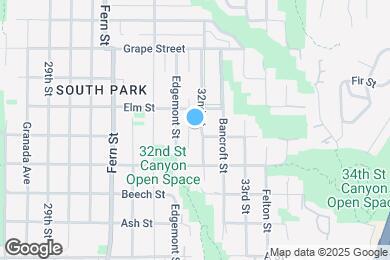 Map image of the property - 1714 32nd St