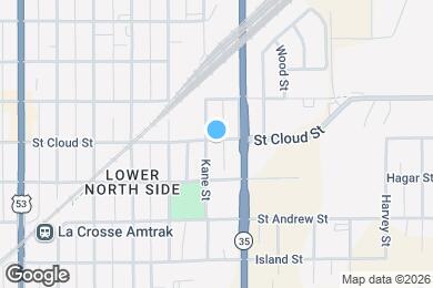 Map image of the property - 1104 Saint Cloud St