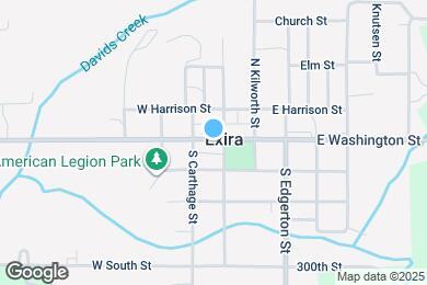 Map image of the property - 107 W Washington St
