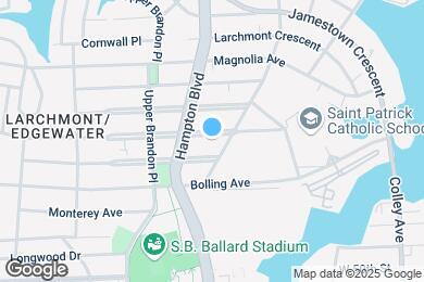 Map image of the property - 1117 Buckingham Ave