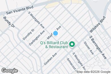Map image of the property - 1000 S Westgate Ave