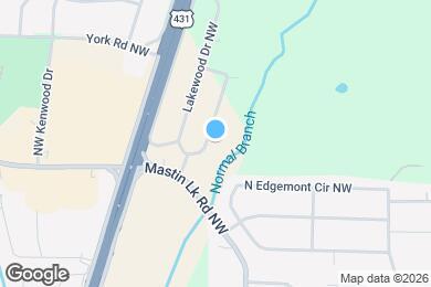 Map image of the property - 3606 Lakewood Rd NW