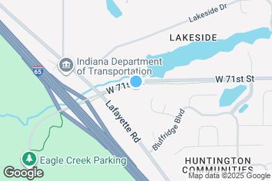 Map image of the property - 7115 W 71st St