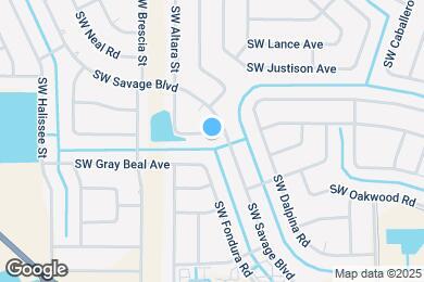 Map image of the property - 2114 SW Biella Ave