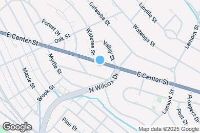 Map image of the property - 1233 E Center St