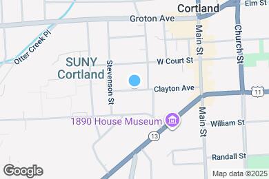 Map image of the property - 44 Clayton Ave