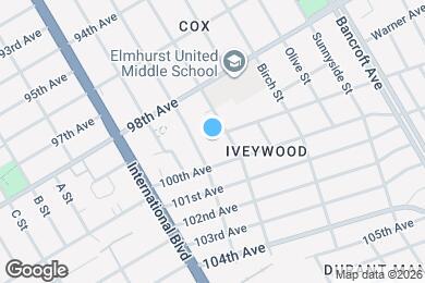 Map image of the property - 1620 99th Ave