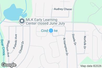 Map image of the property - 1406 N Hampton Dr