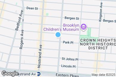 Map image of the property - 196 New York Ave
