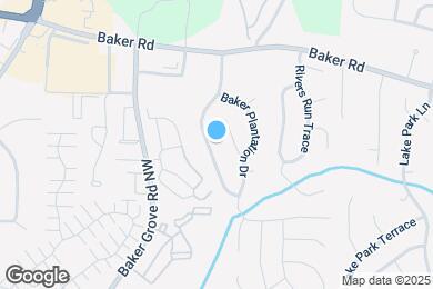 Map image of the property - 4930 Baker Plantation Way