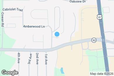 Map image of the property - 1608 Hallmark Hills Dr