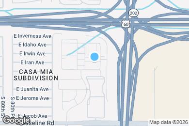 Map image of the property - 8337 E Irwin Ave