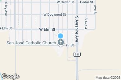 Map image of the property - 619 S Crosby St