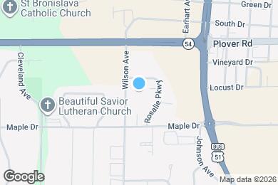 Map image of the property - 3116 Wilson Ave