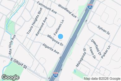 Map image of the property - 1304 Mariposa Dr