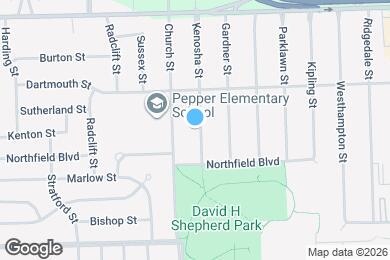 Map image of the property - 24271 Kenosha St