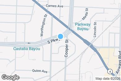Map image of the property - 2089 S Parkway E