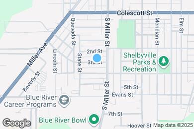 Map image of the property - 723 3rd St