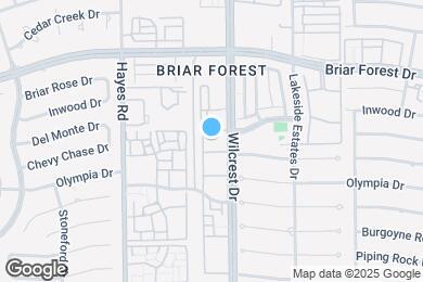 Map image of the property - 2100 Wilcrest Dr