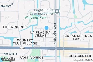 Map image of the property - 10610 La Placida Dr