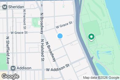 Map image of the property - 3734 N Pine Grove Ave