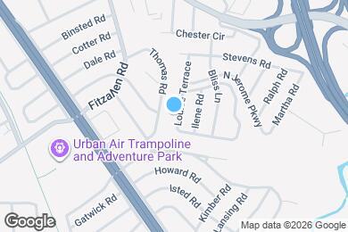 Map image of the property - 124 Louise Terrace