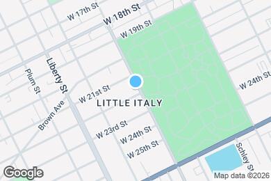 Map image of the property - 2120 Cherry St