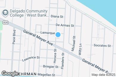 Map image of the property - 1330 Horace St