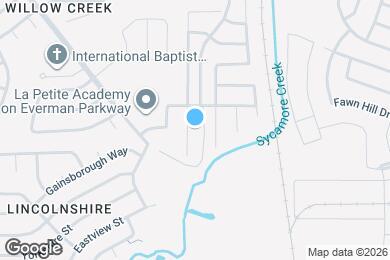 Map image of the property - 8605 Autumn Creek Trail