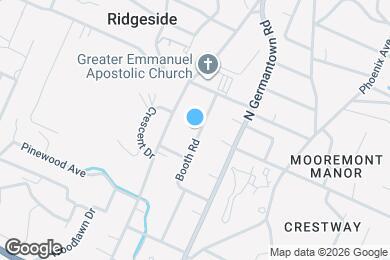 Map image of the property - 411 Booth Rd