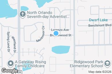 Map image of the property - 3639 Shalimar Ct