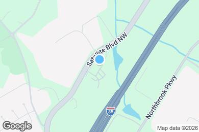 Map image of the property - 1023 Nightfall Ct NW