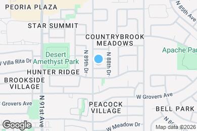 Map image of the property - 8864 W Morningside Dr