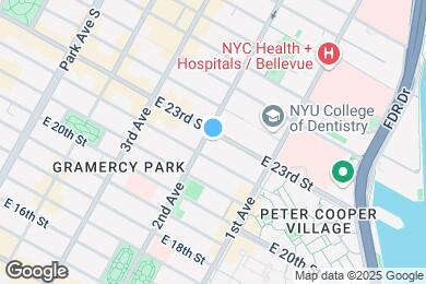 Map image of the property - 300 E 23rd St
