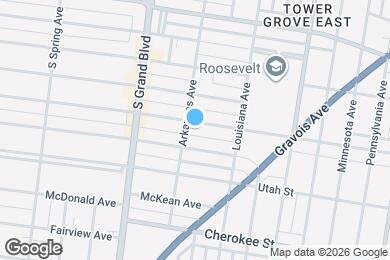 Map image of the property - 3450 Wyoming St