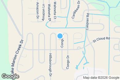 Map image of the property - 1339 Congo Ct
