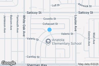 Map image of the property - 7435 Encino Ave