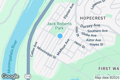Map image of the property - 605 W Virginia Ave